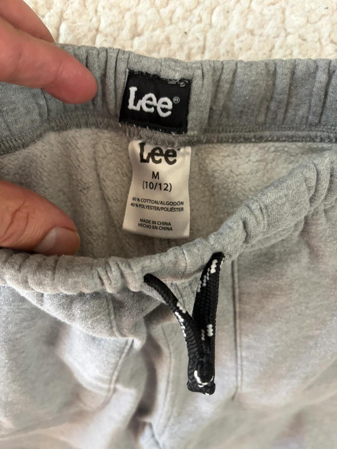 Lee Gray Sweatpants M 10/12 - photo 2