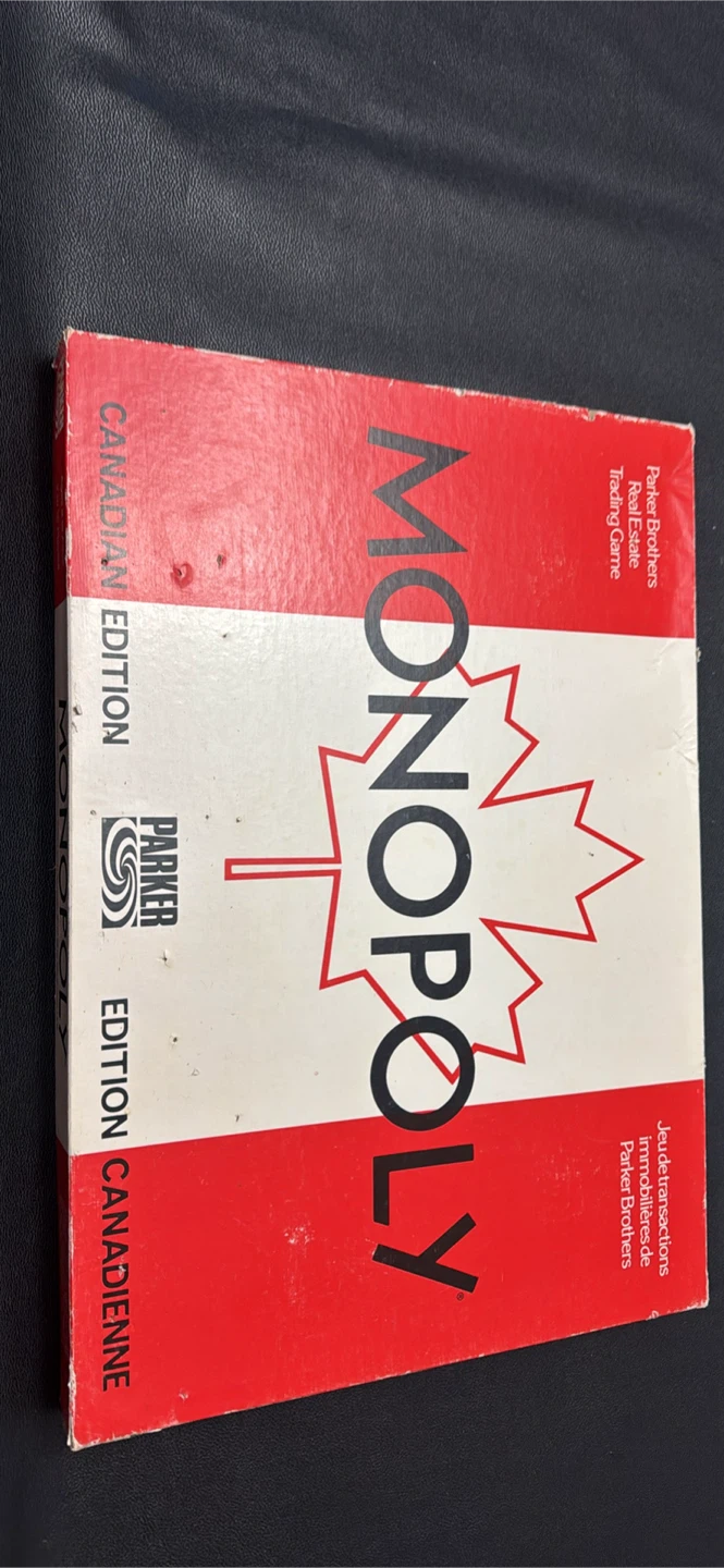 Monopoly Canadian Edition Board Game
