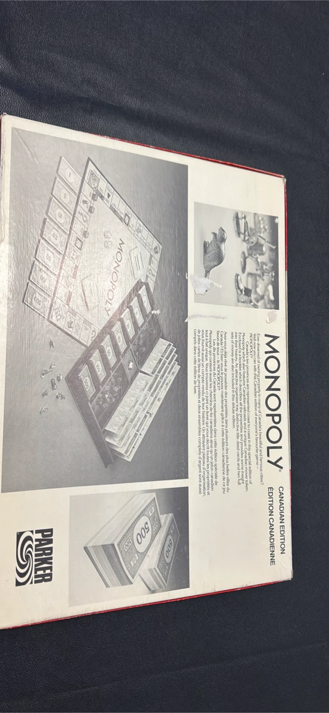 Monopoly Canadian Edition Board Game - photo 2