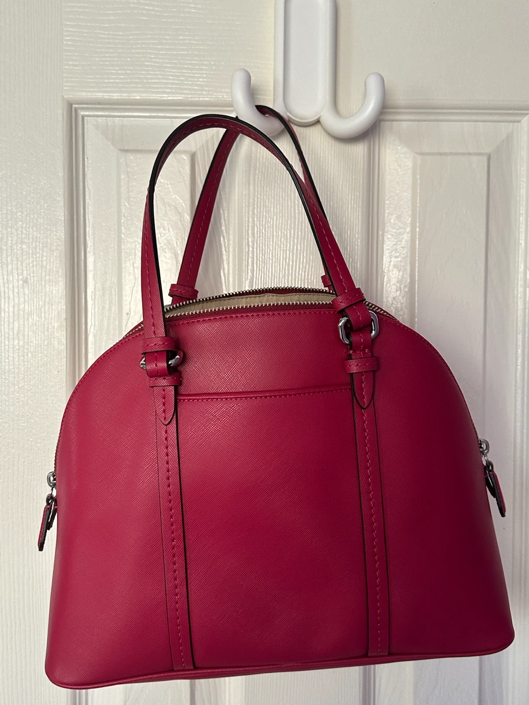 Coach Fuchsia Peyton Dome Satchel - photo 3