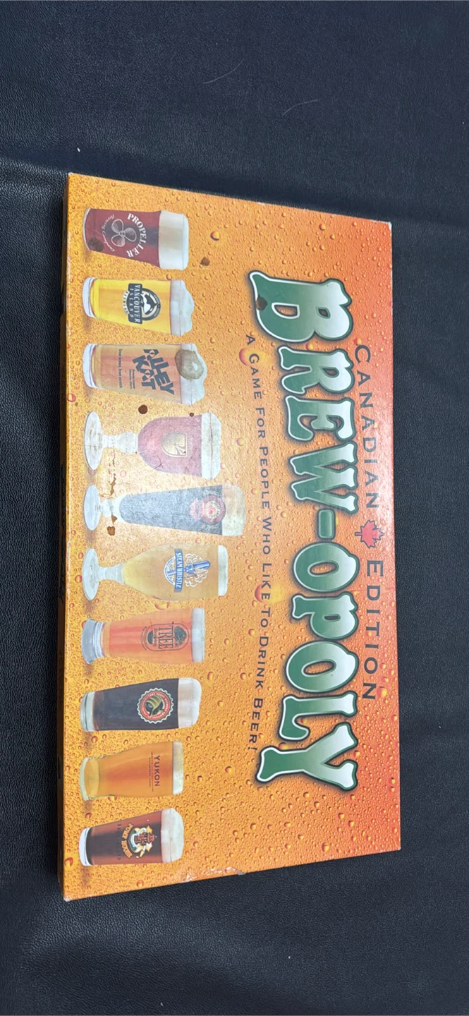 Brew-Opoly Canadian Edition Board Game