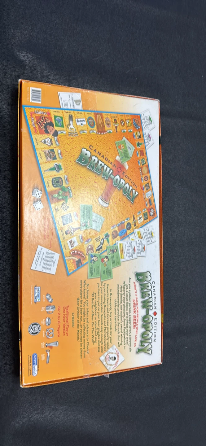 Brew-Opoly Canadian Edition Board Game - photo 2
