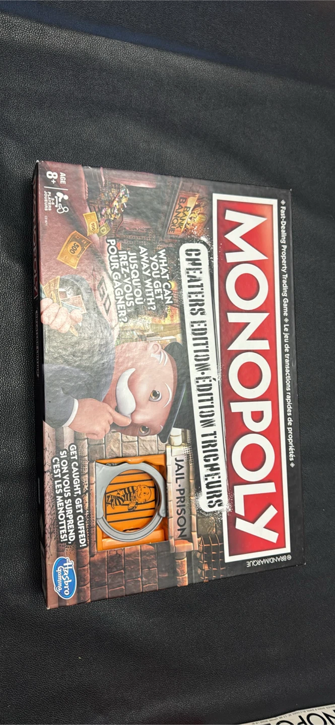 Monopoly Cheaters Edition Board Game