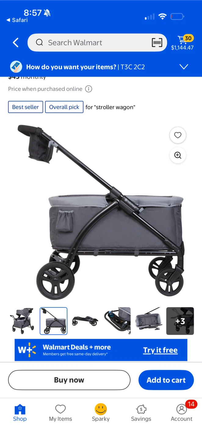 Baby Trend Tour LTE 2-in-1 Stroller Wagon - photo 5