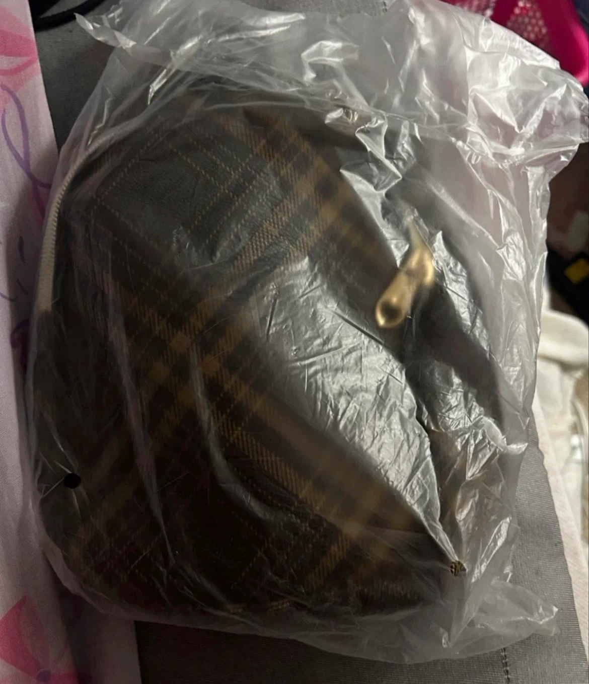 Plaid Pattern Sling Bag - photo 2