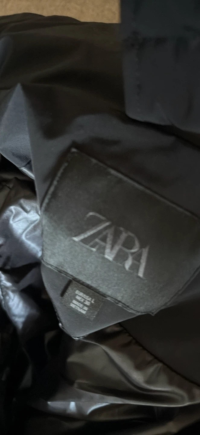 New Zara Women’s Long Black Puffer Coat (-30) - photo 2