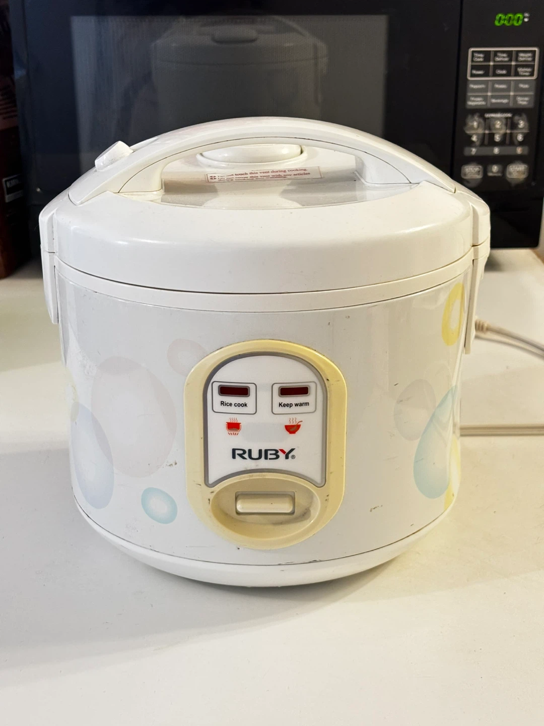 Ruby Rice Cooker Model RRC6