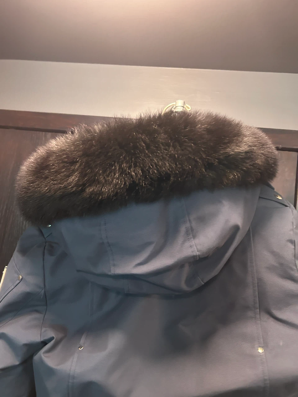 Moose Knuckles Parka - Navy - Size S/P - photo 5