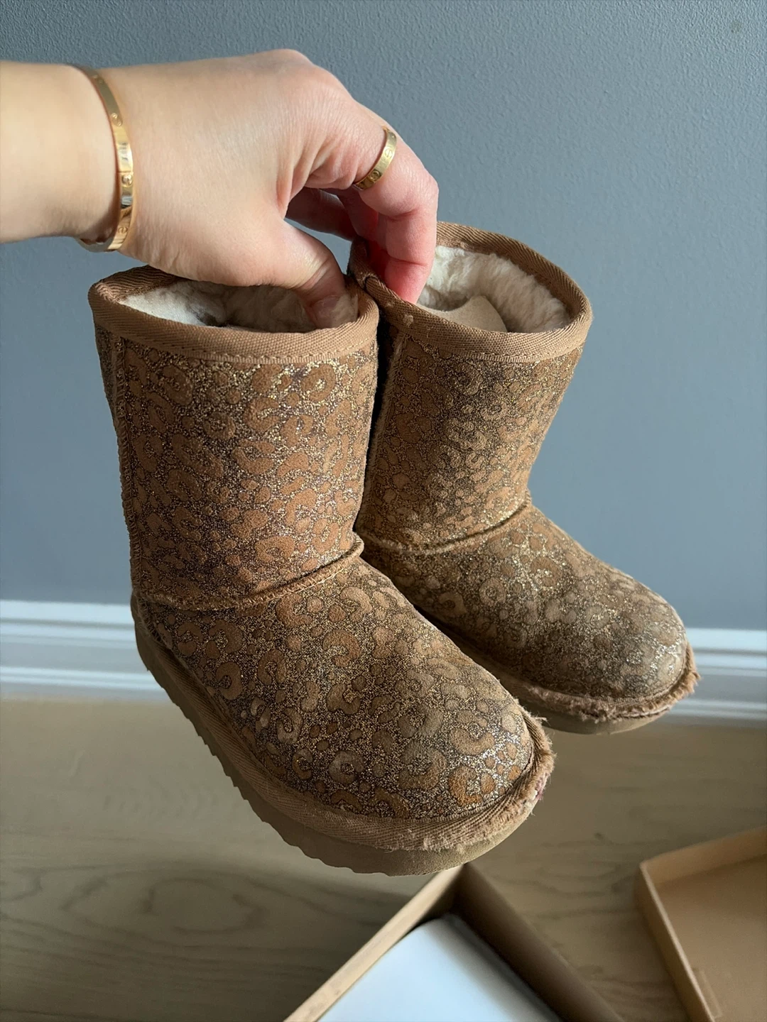 UGG Leopard Print Glitter Boots - photo 2