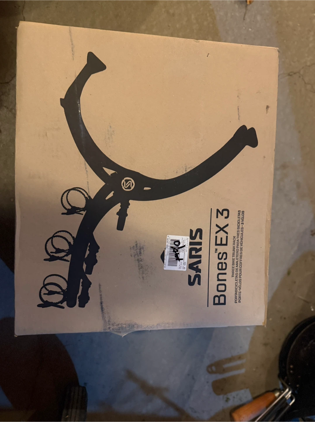 Saris Bones EX 3-Bike Trunk Rack