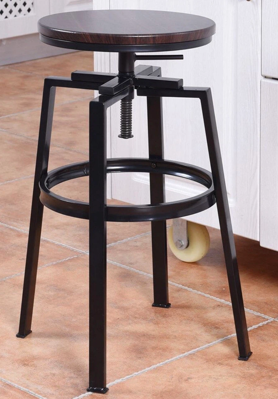 Industrial Adjustable swivel Bar Stools