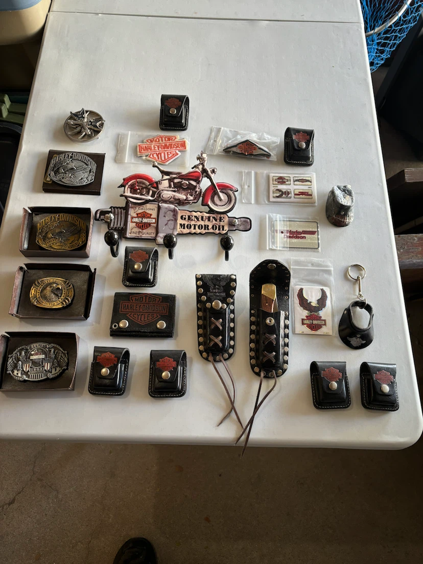 Harley-Davidson Collectible Accessories Lot
