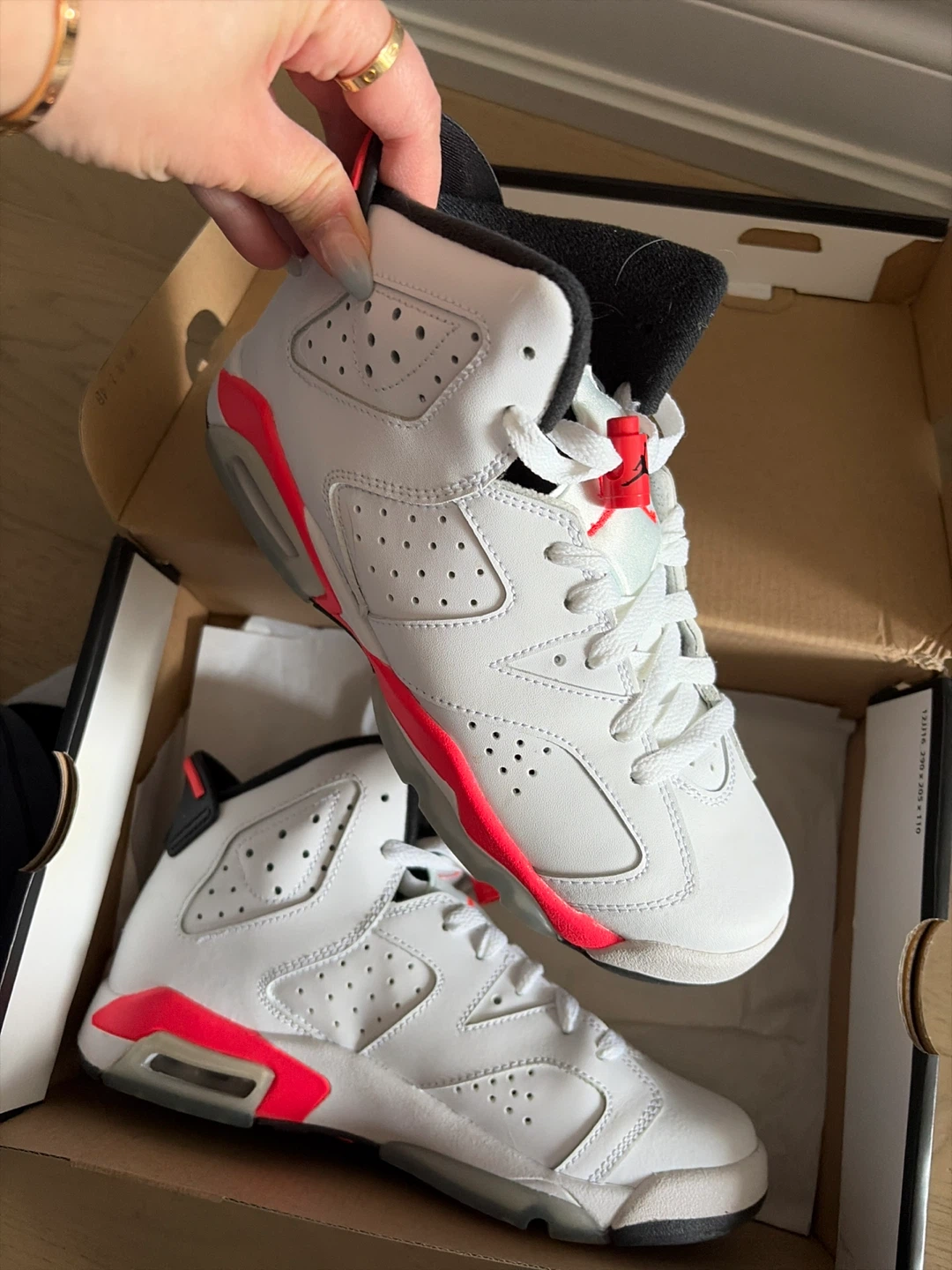Air Jordan 6 Retro White Infrared