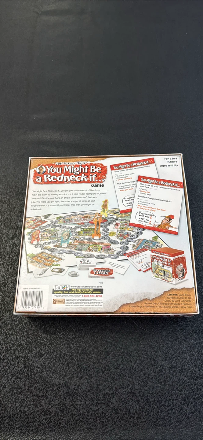 Jeff Foxworthy You Might Be a Redneck If... Board Game - photo 2