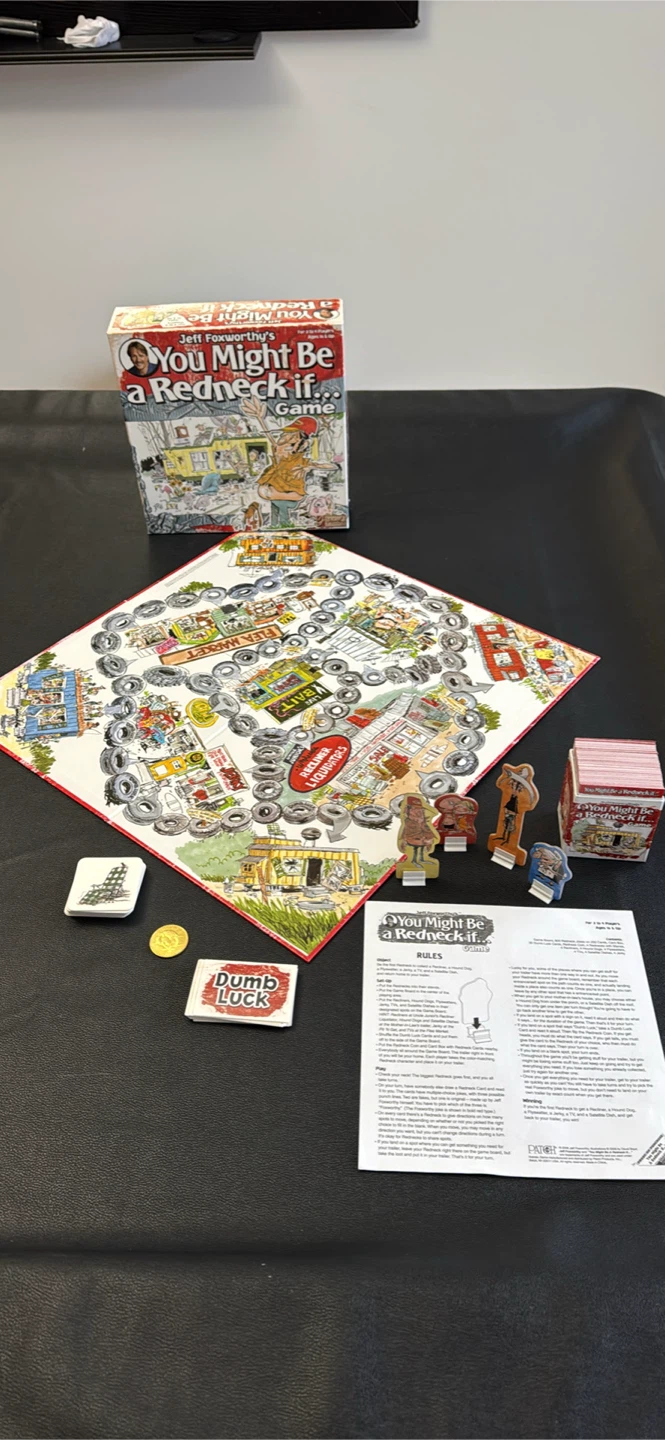 Jeff Foxworthy You Might Be a Redneck If... Board Game - photo 3