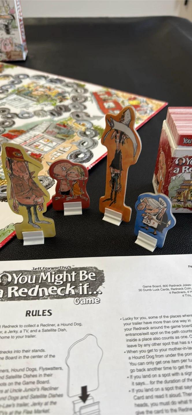 Jeff Foxworthy You Might Be a Redneck If... Board Game - photo 4