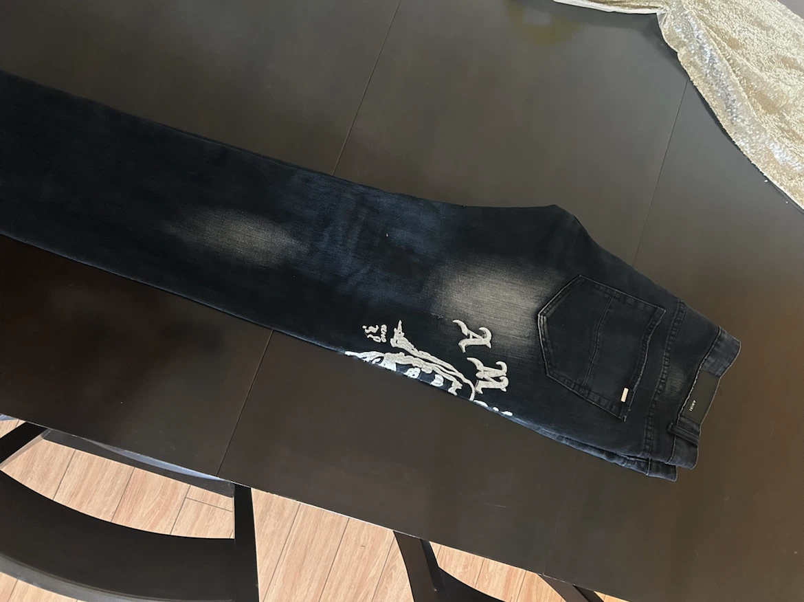 Amiri Black Jeans