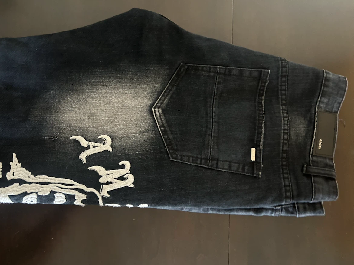 Amiri Black Jeans - photo 2