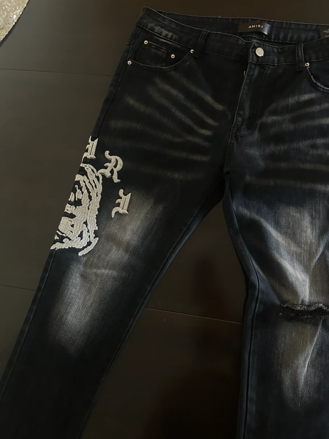 Amiri Black Jeans - photo 5
