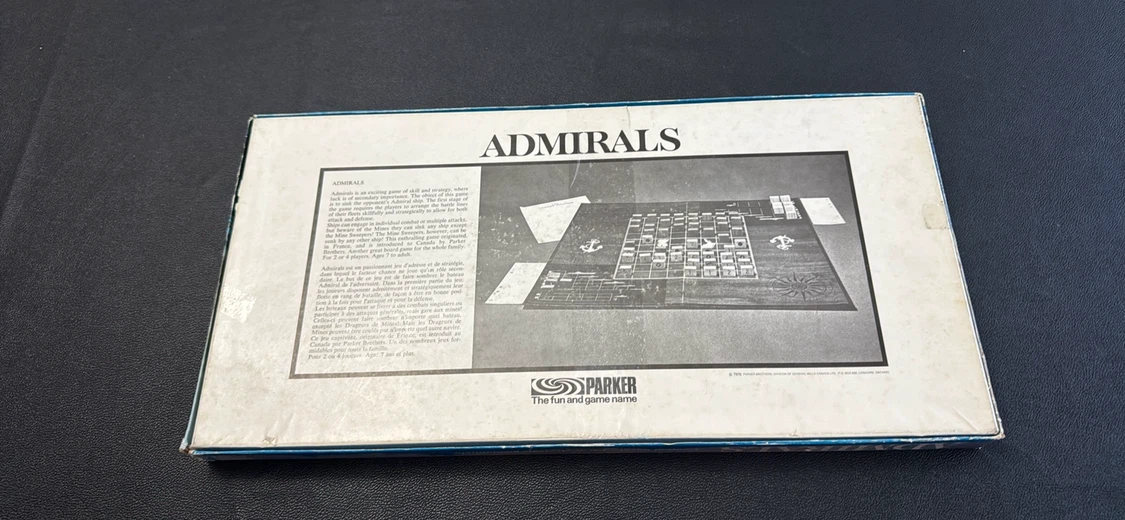 Vintage Admirals Board Game by Parker Brothers - photo 2