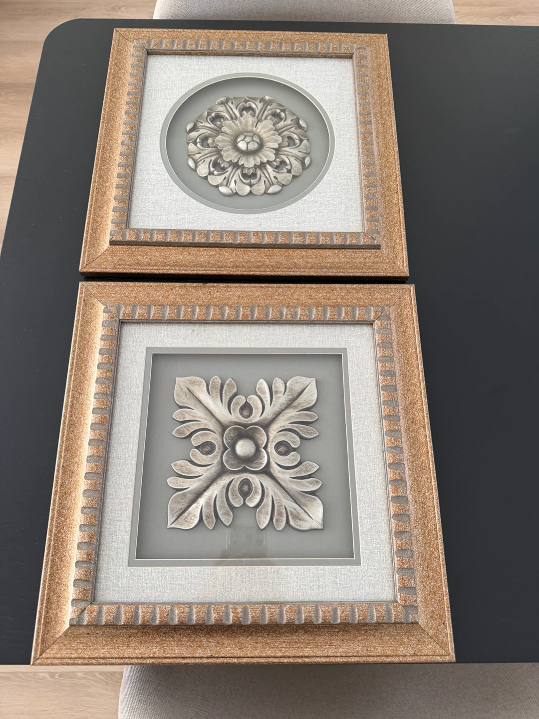 Set of Two Ornate Decorative Wall Frames