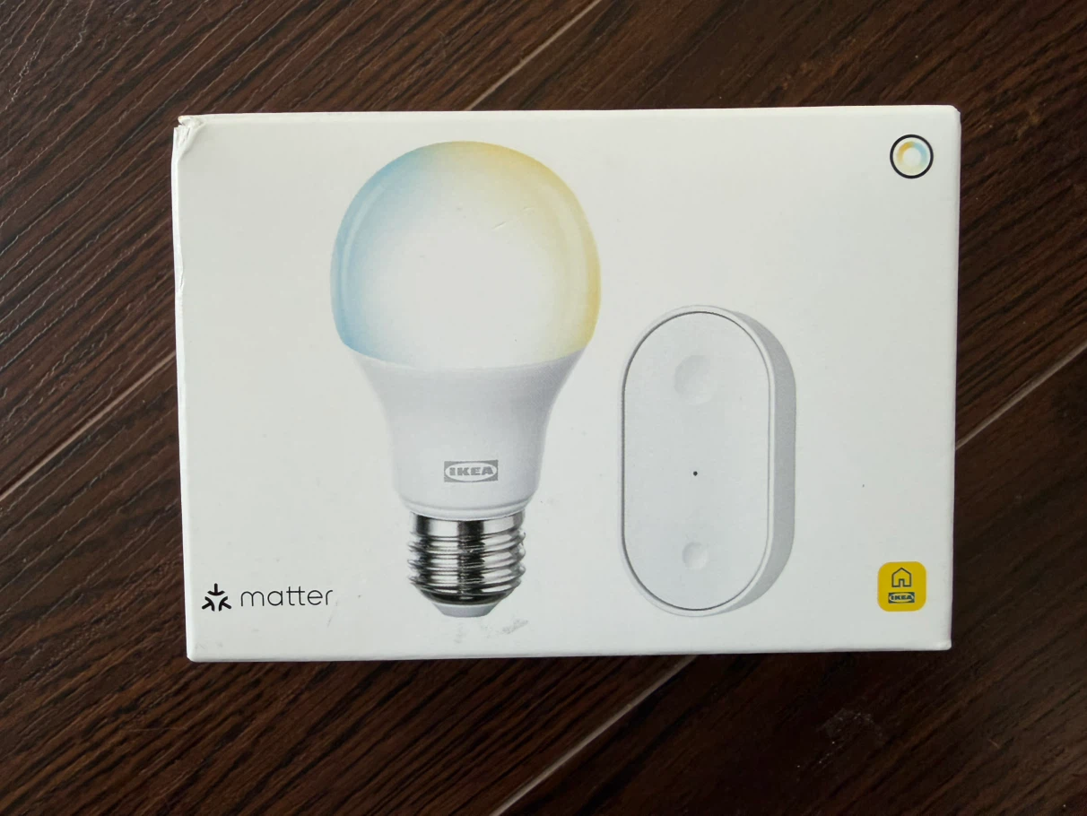 IKEA KAJPLATS light bulb with dimmer