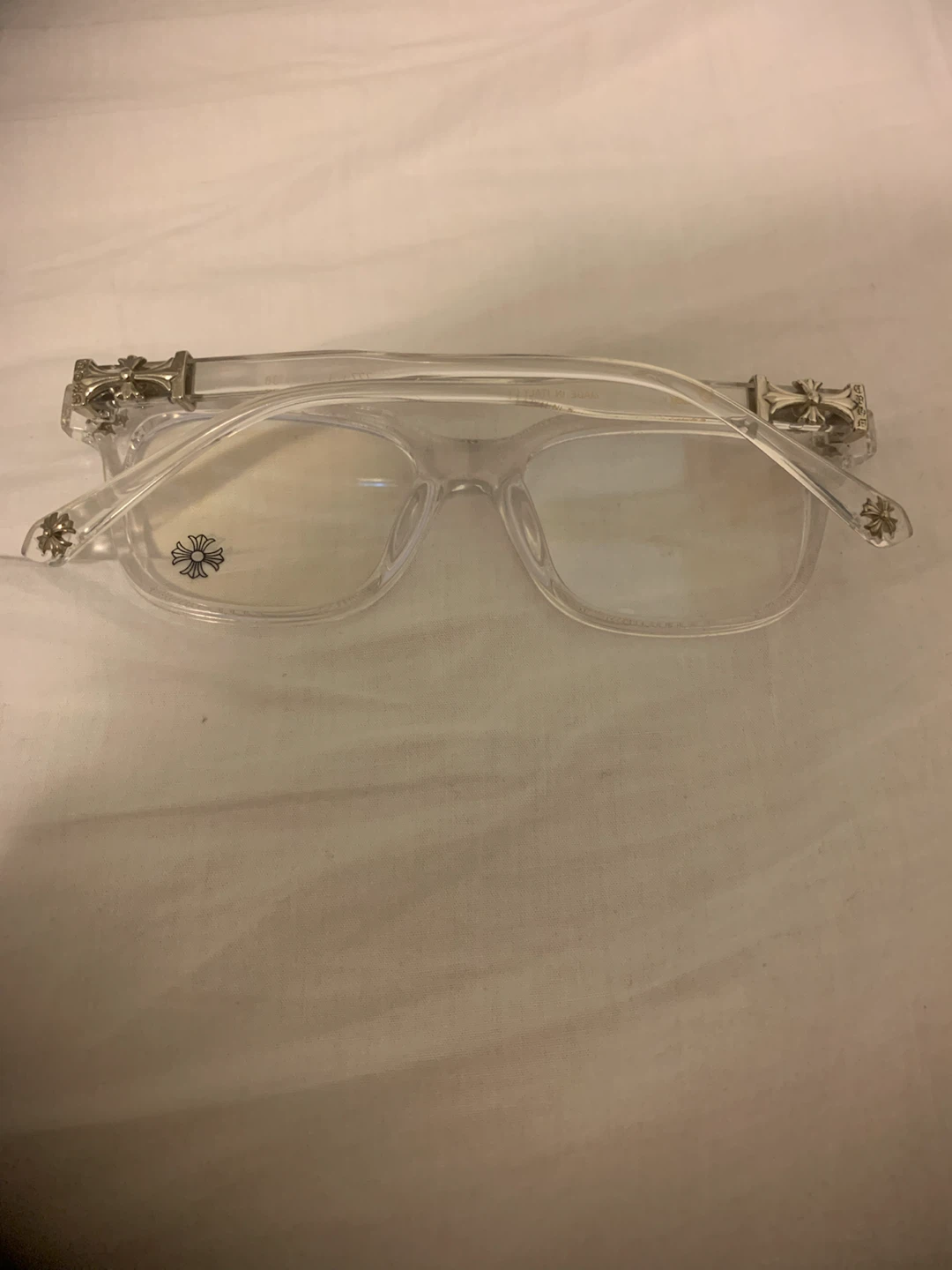 Chrome Hearts Clear Frame Glasses - photo 2