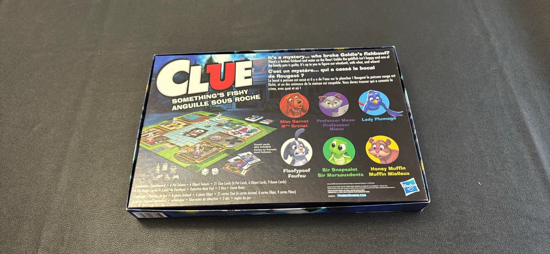 Clue Something's Fishy Board Game - photo 2