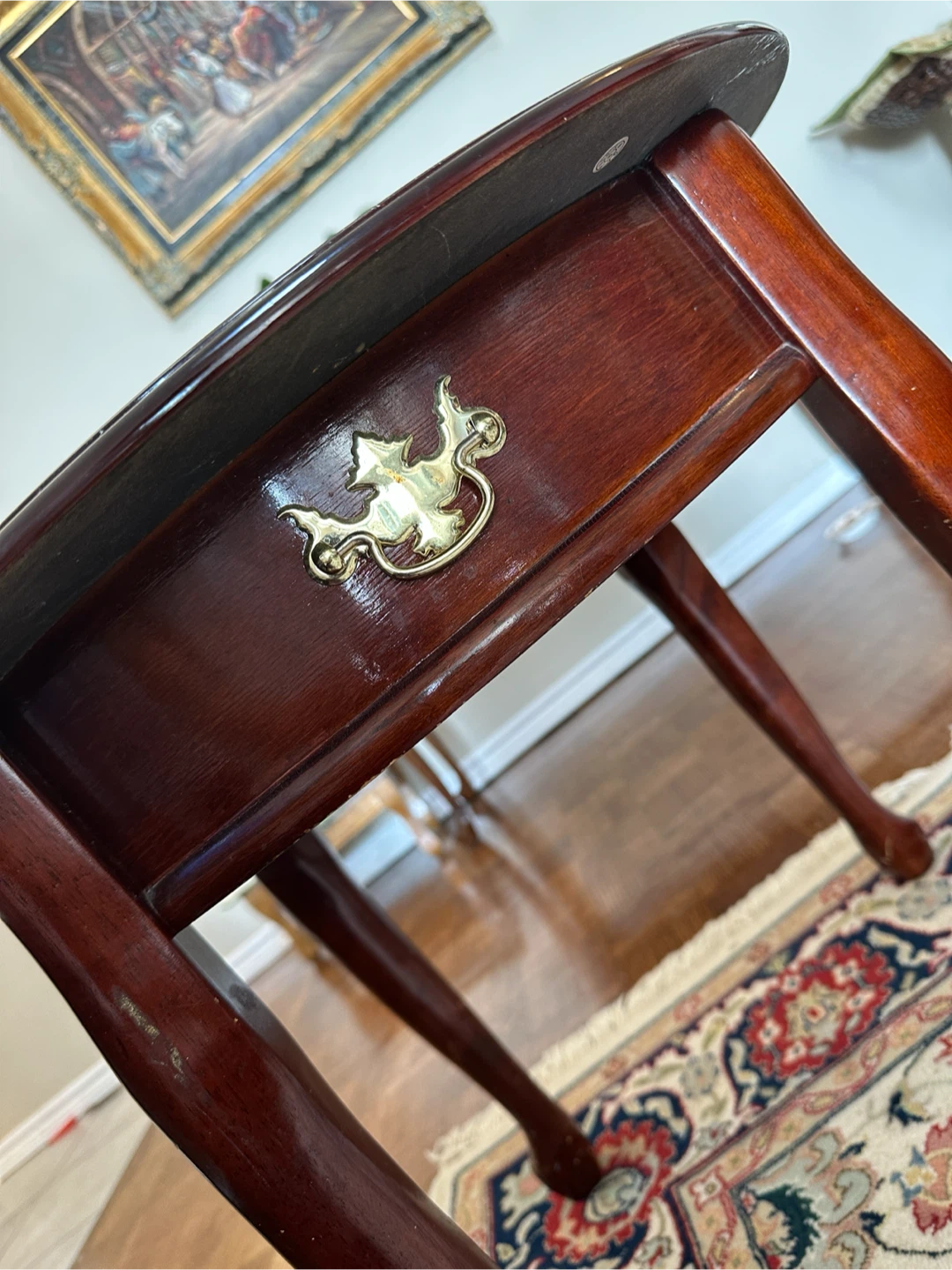 Traditional Wood Side Table