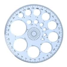 Circular Drafting Template