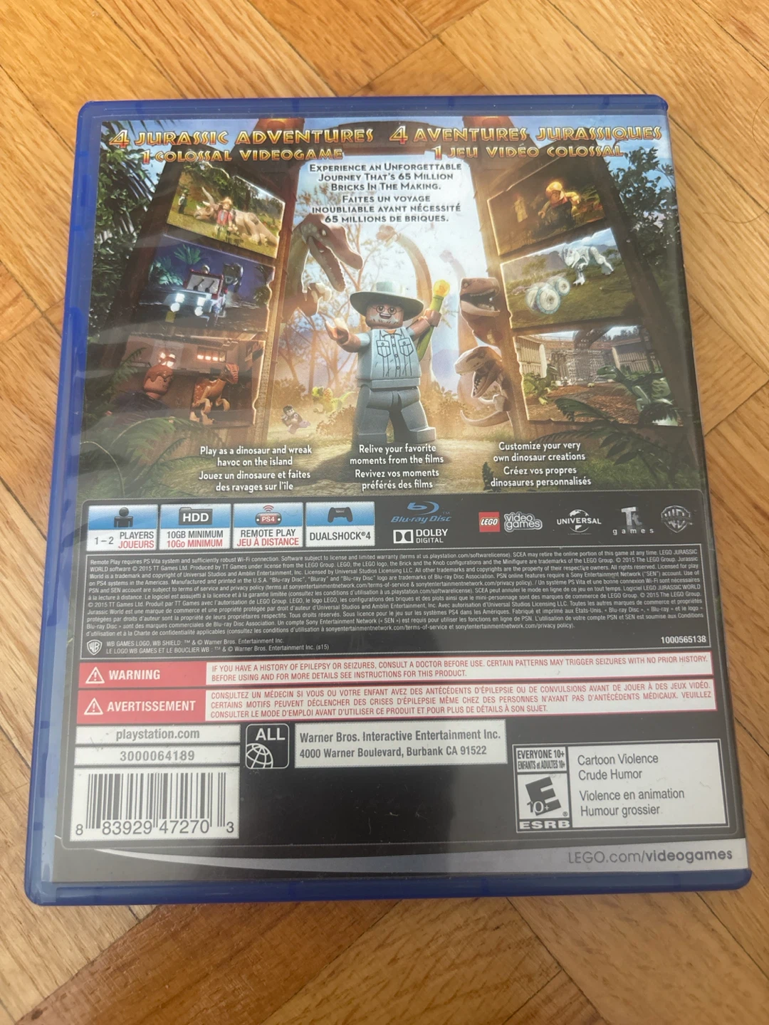 LEGO Jurassic World - PlayStation 4 - photo 2