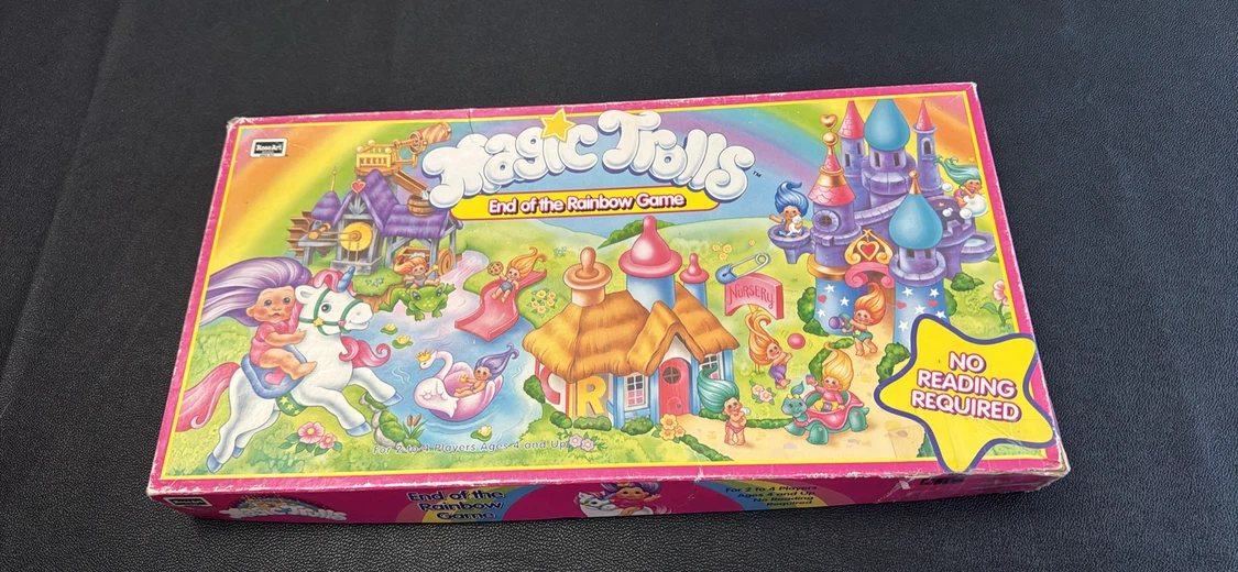 Magic Trolls End of the Rainbow Board Game