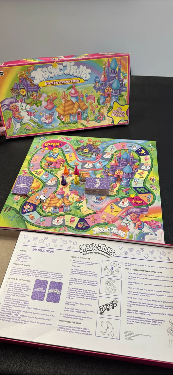 Magic Trolls End of the Rainbow Board Game - photo 3
