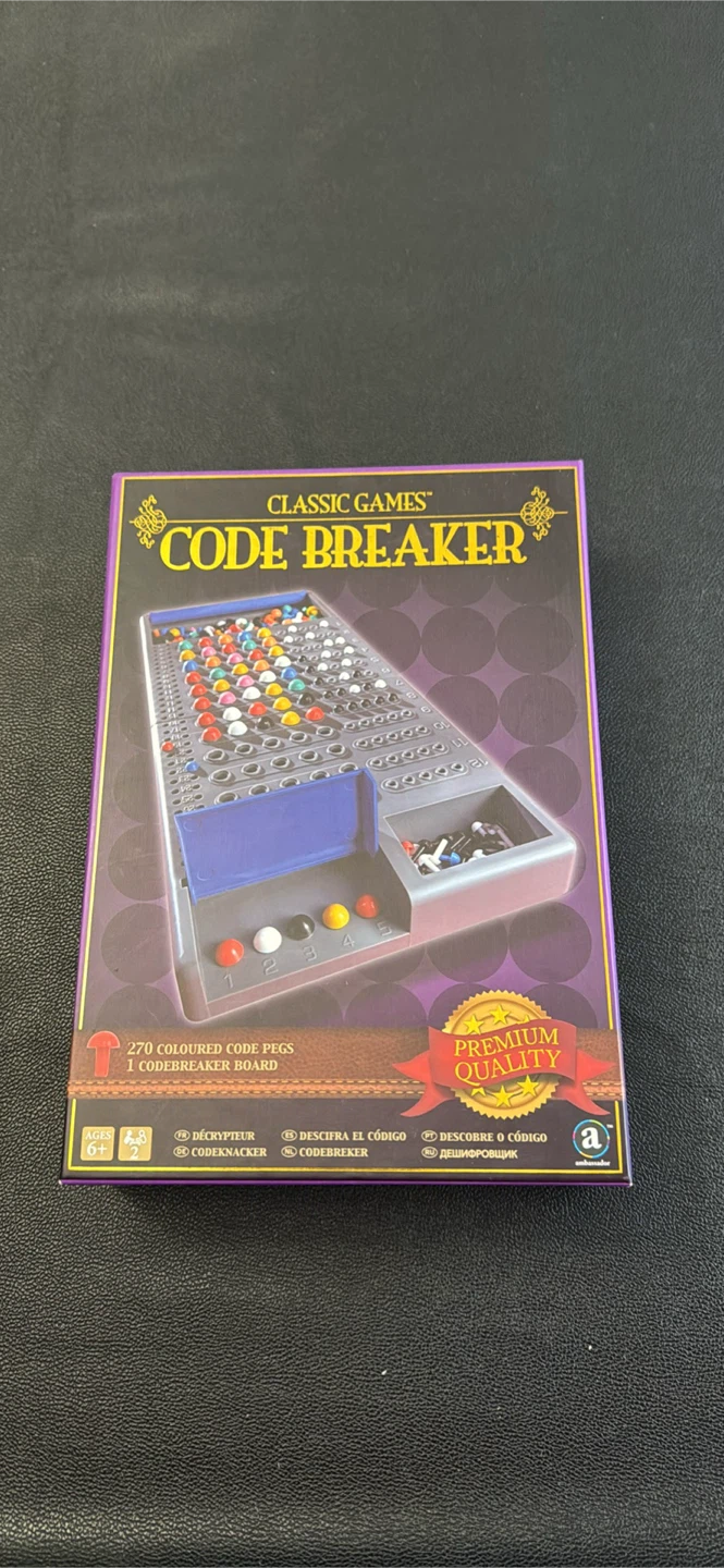 Classic Games Code Breaker Board Game