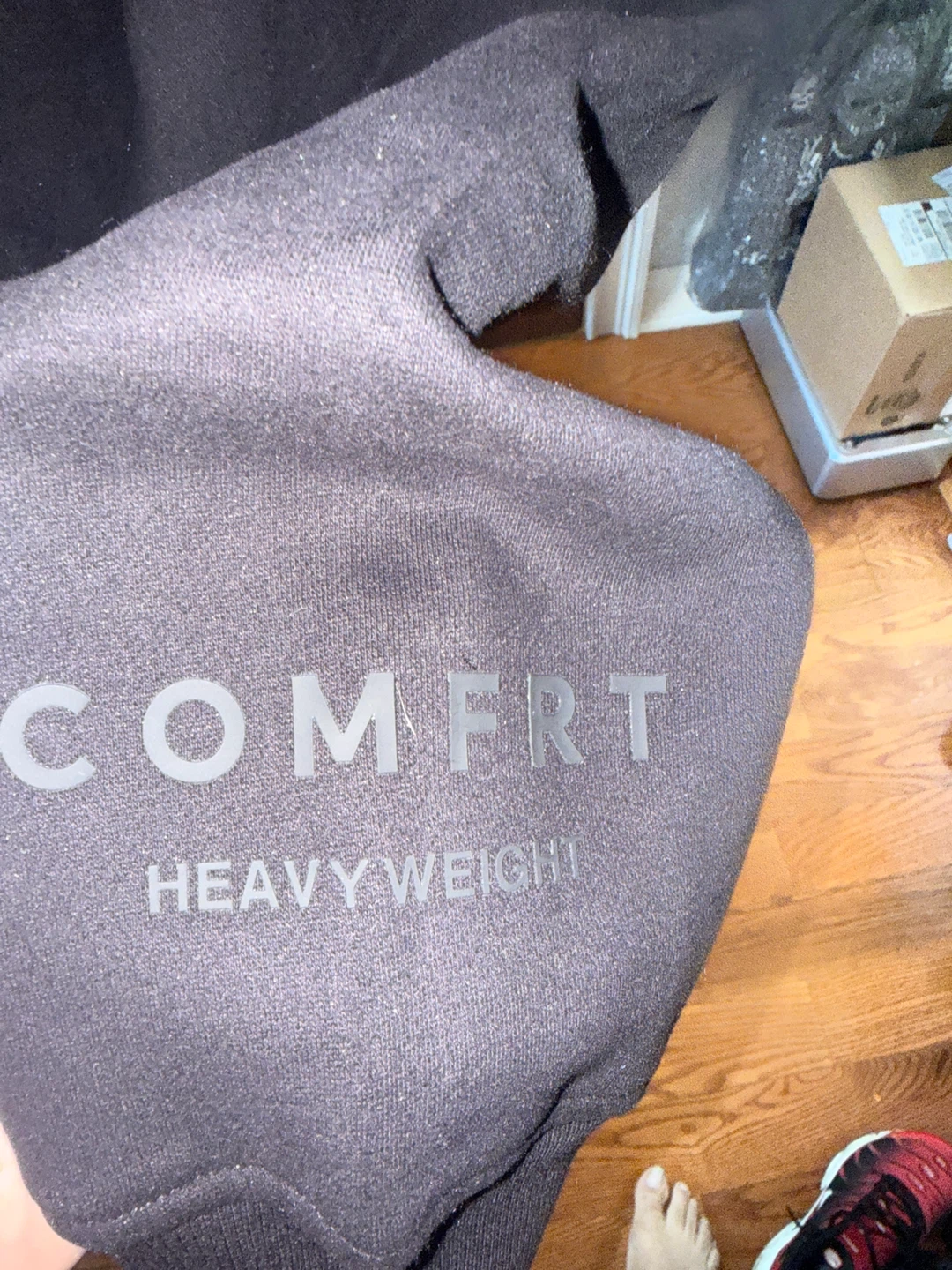 COMFRT Heavyweight Black Hoodie Size M - photo 2