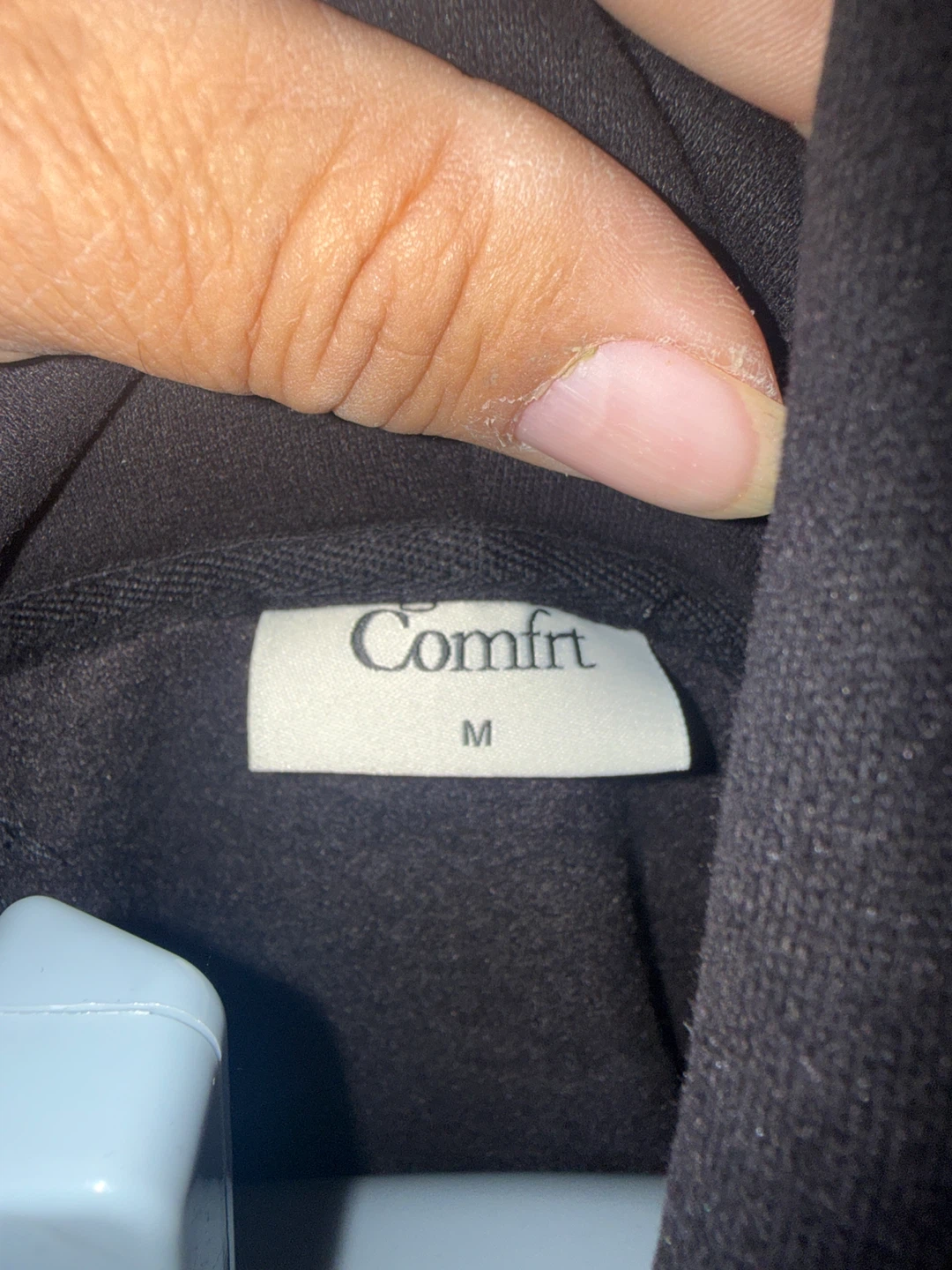 COMFRT Heavyweight Black Hoodie Size M - photo 3