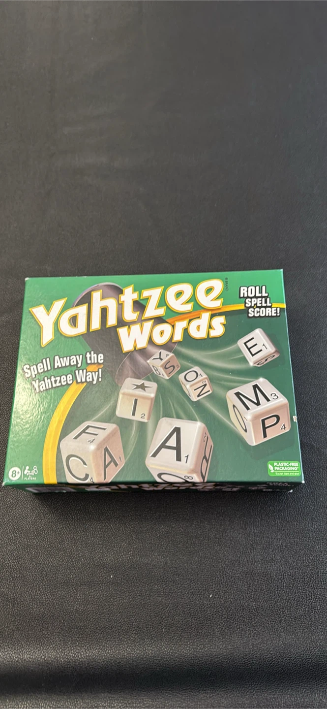 Yahtzee Words Board Game