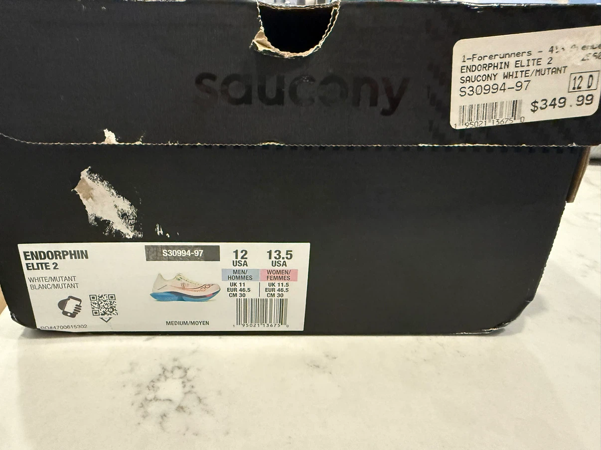 Saucony Endorphin Elite 2 Running Shoes - Size 12 - photo 2