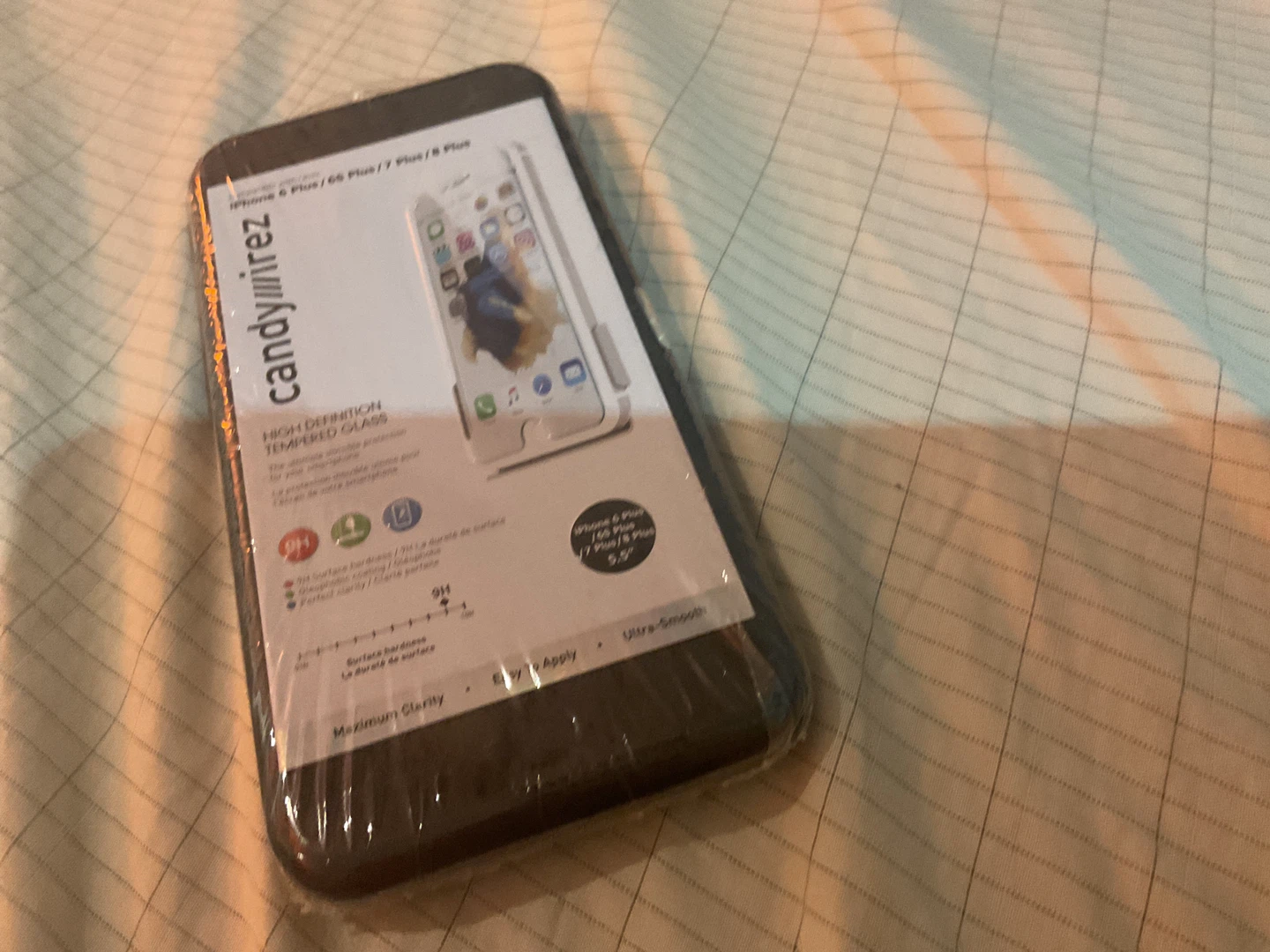 Candywirez Tempered Glass Screen Protector for iPhone