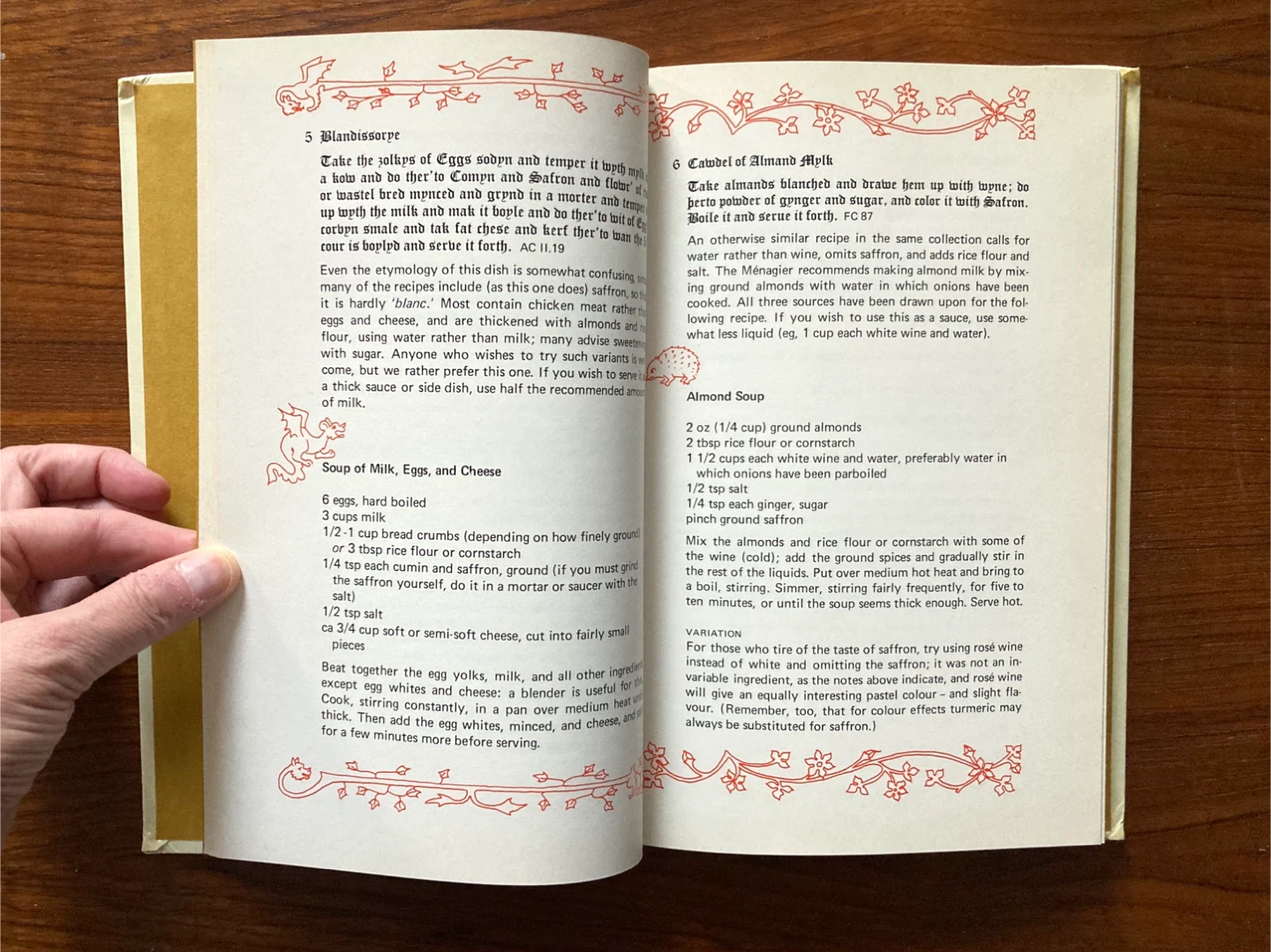 1976 First Edition "Pleyn Delit: Medieval Cookery" Hardcover - photo 2