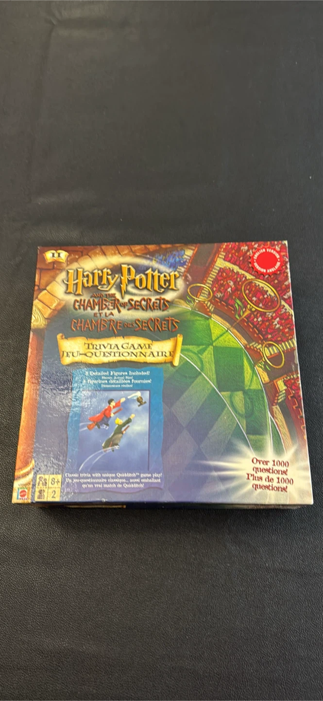 Harry Potter Chamber of Secrets Trivia Game