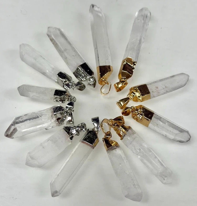 Lumerian Crystal Point Pendants
