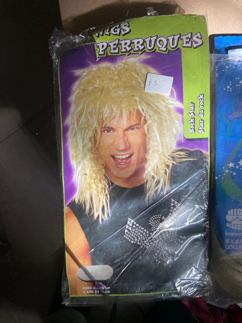 Set of 3 Costume Wigs