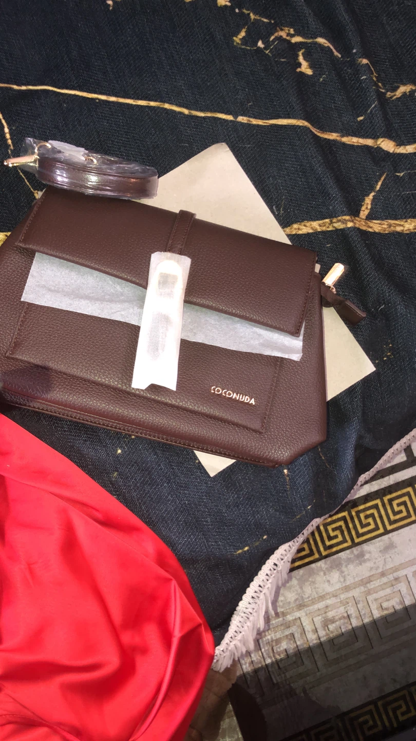 Coconuda Brown Handbag from Italy with Receipt - photo 2