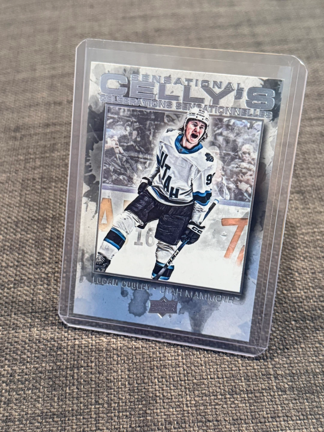 Logan Cooley Upper Deck 2026-27 Sensational Celly's Card