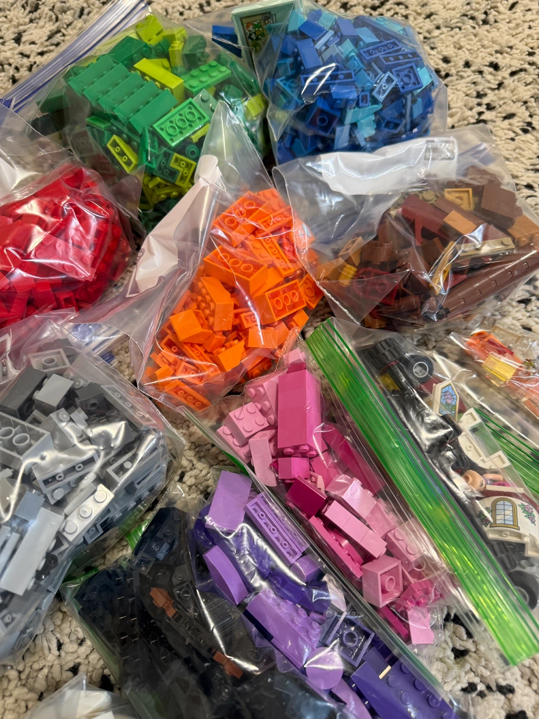 Assorted LEGO Building Blocks in Bags - photo 3