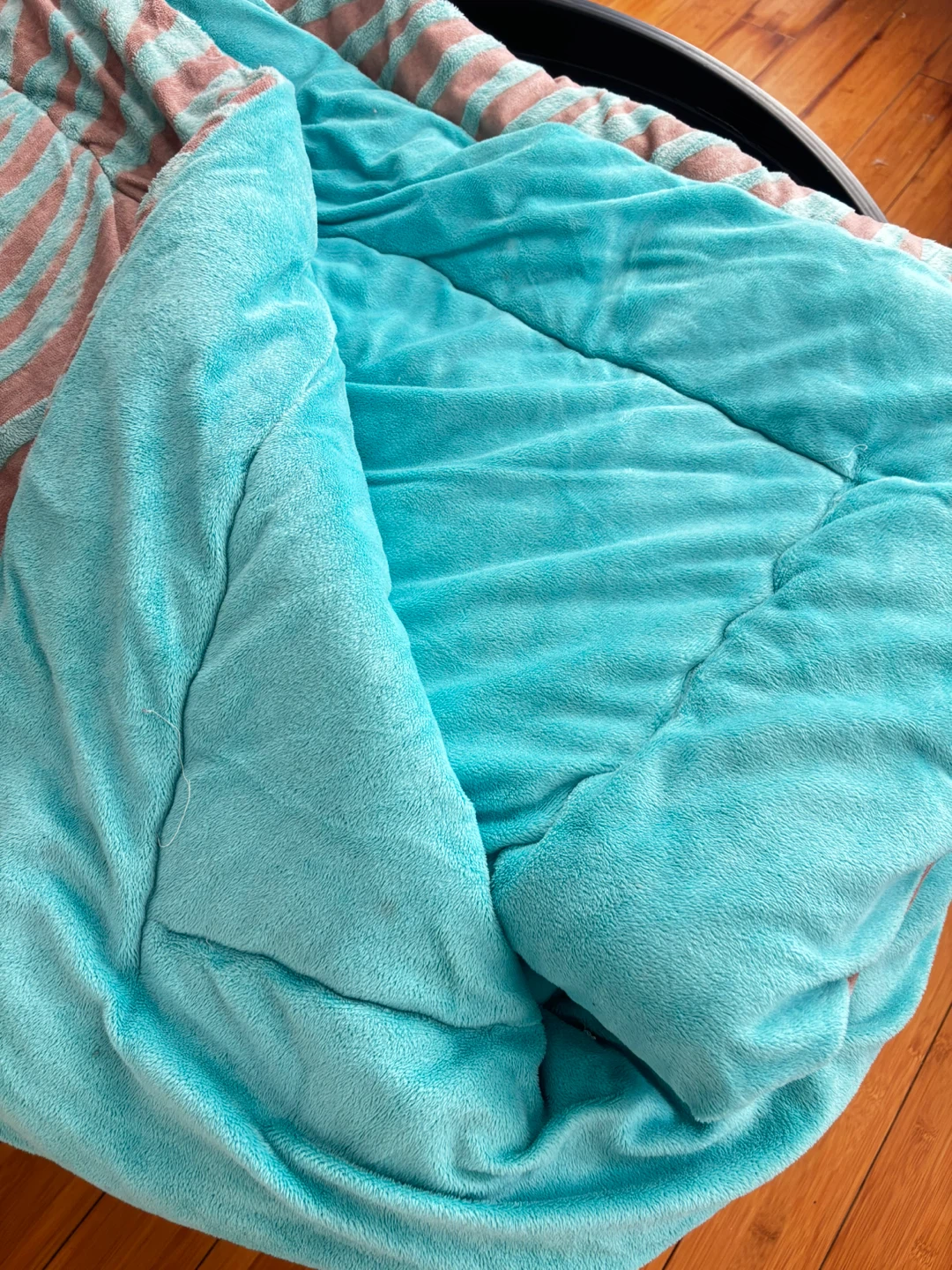 Soft Zebra Print Fleece Blanket - photo 3
