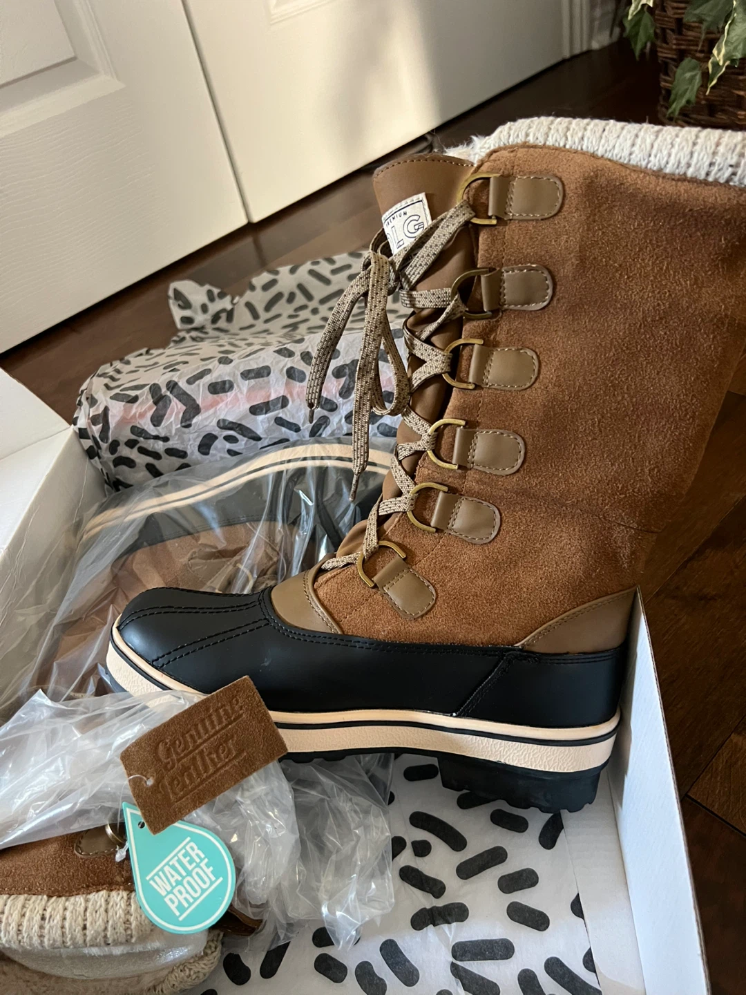DLG Premium Waterproof Winter Boots