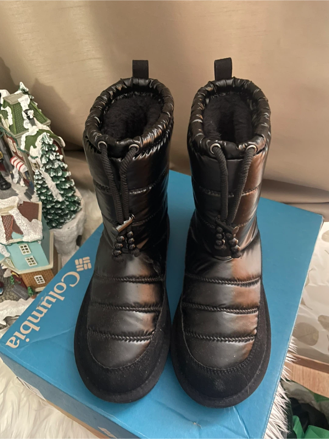 Columbia Waterproof Winter Boots youth 5, women’s 7