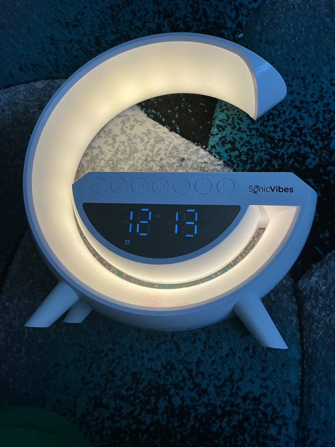 SonicVibes G-Shape Smart Table Lamp and Speaker - photo 3